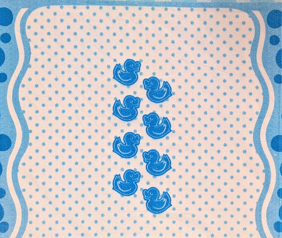 Ducky bath time towel set